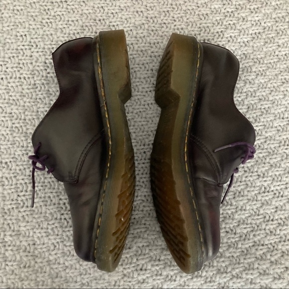 DR MARTENS Sz 6  Oxford Shoes Cordova Purple - Picture 3 of 12
